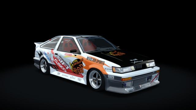 Toyota Corolla Levin AE86 GT-APEX Drift для Assetto Corsa