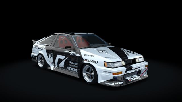 Toyota Corolla Levin AE86 GT-APEX Drift для Assetto Corsa