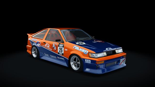 Toyota Corolla Levin AE86 GT-APEX Drift для Assetto Corsa