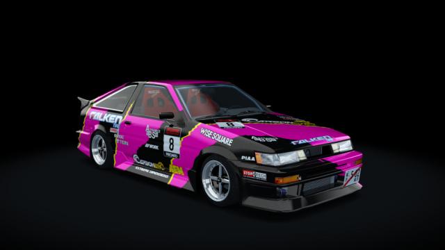 Toyota Corolla Levin AE86 GT-APEX Drift для Assetto Corsa