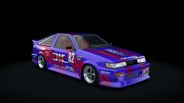 Toyota Corolla Levin AE86 GT-APEX Drift для Assetto Corsa