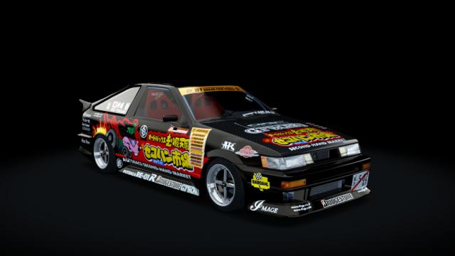 Toyota Corolla Levin AE86 GT-APEX Drift для Assetto Corsa