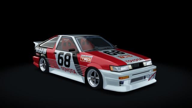 Toyota Corolla Levin AE86 GT-APEX Drift для Assetto Corsa