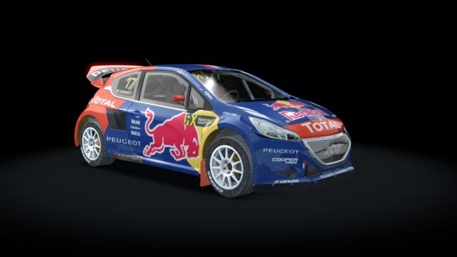 Peugeot 208 T16 Rallycross для Assetto Corsa