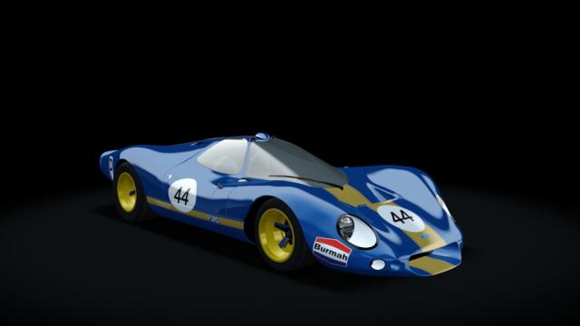 Ford F3L P68 1968 для Assetto Corsa