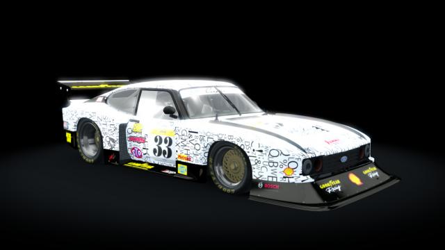 Ford Zakspeed Capri Turbo DRM 1981 Div II для Assetto Corsa