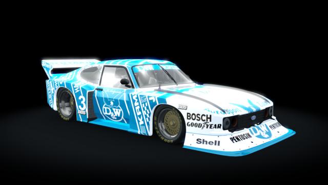 Ford Zakspeed Capri Turbo DRM 1981 Div II для Assetto Corsa