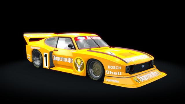 Ford Zakspeed Capri Turbo DRM 1981 Div II для Assetto Corsa