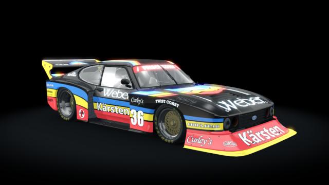 Ford Zakspeed Capri Turbo DRM 1981 Div II для Assetto Corsa