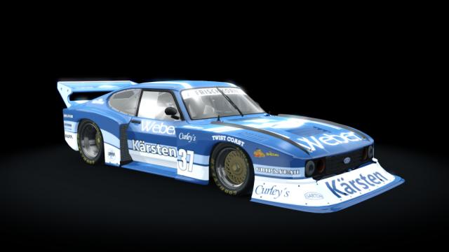 Ford Zakspeed Capri Turbo DRM 1981 Div II для Assetto Corsa