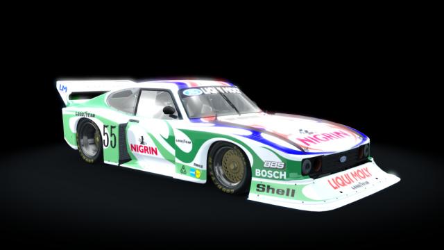 Ford Zakspeed Capri Turbo DRM 1981 Div II для Assetto Corsa
