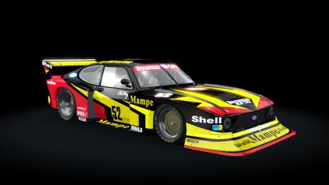 Ford Zakspeed Capri Turbo DRM 1981 Div II для Assetto Corsa