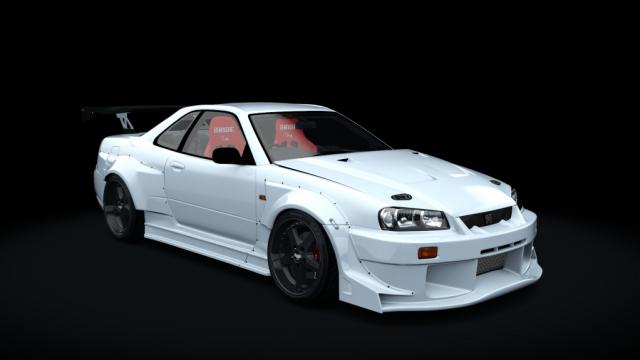 Nissan Skyline R34 Drift v2.0 для Assetto Corsa