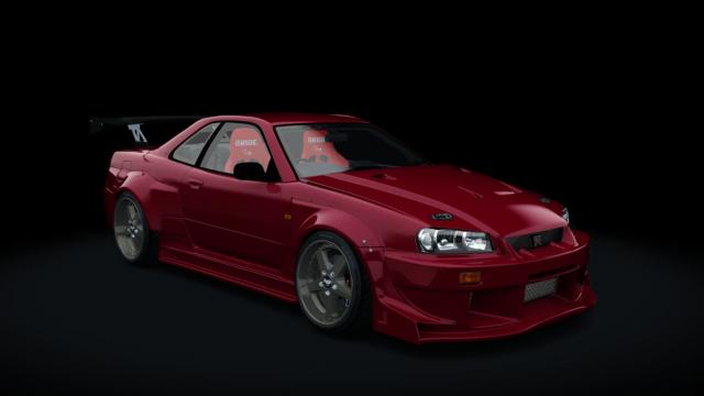 Nissan Skyline R34 Drift v2.0 для Assetto Corsa