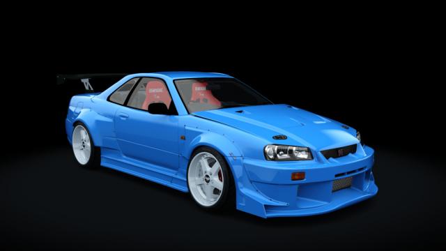 Nissan Skyline R34 Drift v2.0 для Assetto Corsa