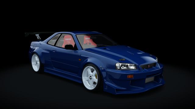 Nissan Skyline R34 Drift v2.0 для Assetto Corsa