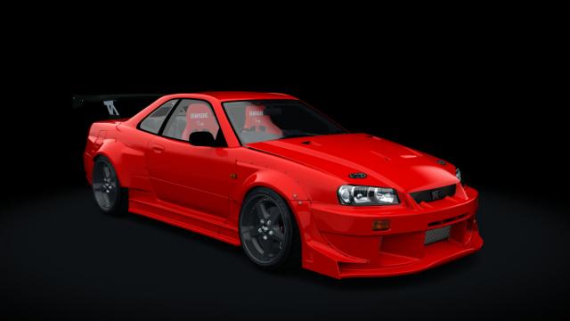 Nissan Skyline R34 Drift v2.0 для Assetto Corsa