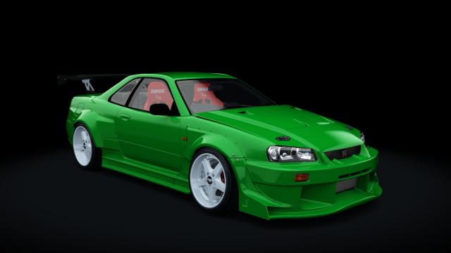 Nissan Skyline R34 Drift v2.0 для Assetto Corsa