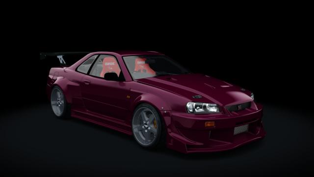 Nissan Skyline R34 Drift v2.0 для Assetto Corsa