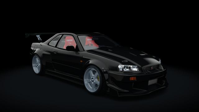 Nissan Skyline R34 Drift v2.0 для Assetto Corsa
