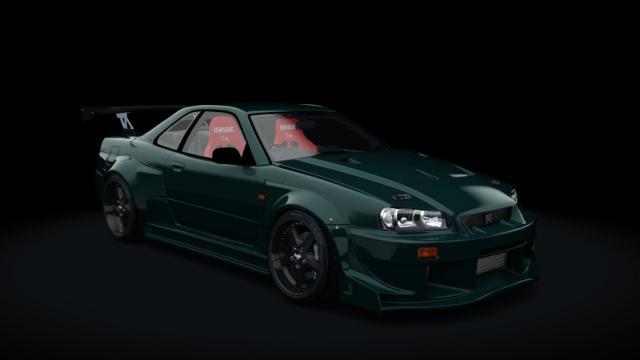 Nissan Skyline R34 Drift v2.0 для Assetto Corsa