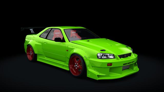 Nissan Skyline R34 Drift v2.0 для Assetto Corsa