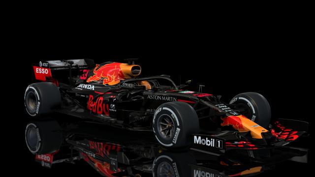 Red Bull Racing RB16 для Assetto Corsa