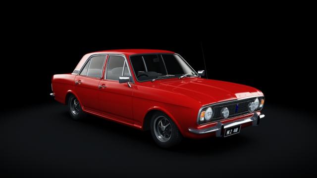 Ford Cortina Mk2 440 (4-door) V2 для Assetto Corsa