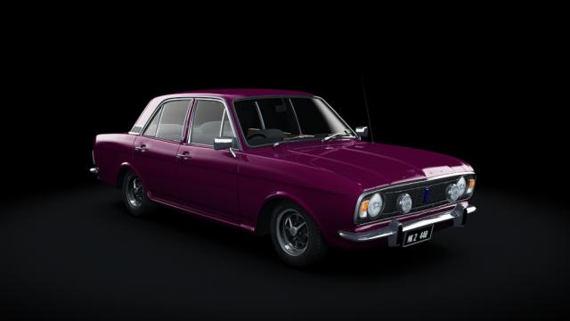 Ford Cortina Mk2 440 (4-door) V2 для Assetto Corsa