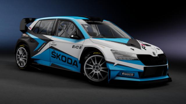 Skoda Fabia R5 DTRi Evo 3 для Assetto Corsa