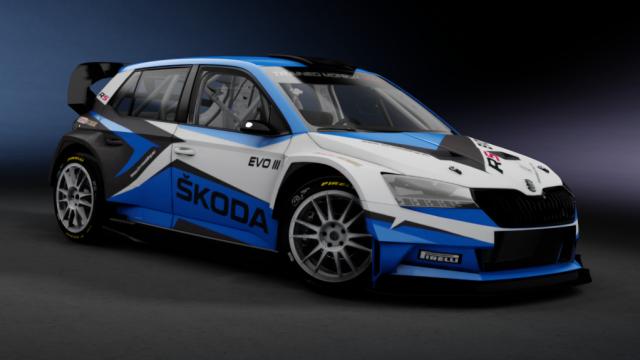 Skoda Fabia R5 DTRi Evo 3 для Assetto Corsa