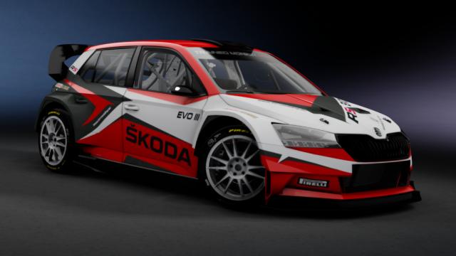 Skoda Fabia R5 DTRi Evo 3 для Assetto Corsa