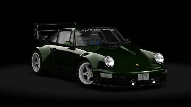 湾岸 Porsche 964 Turbo Mamasao Works for Assetto Corsa