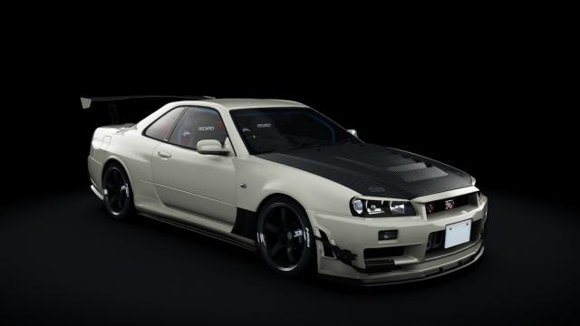 Nissan Skyline GTR R34 Single Turbo Strider.Sp | Redd Tuned для Assetto Corsa