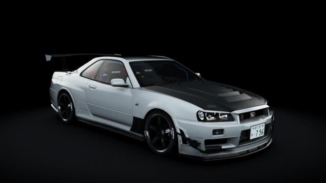 Nissan Skyline GTR R34 Single Turbo Strider.Sp | Redd Tuned для Assetto Corsa