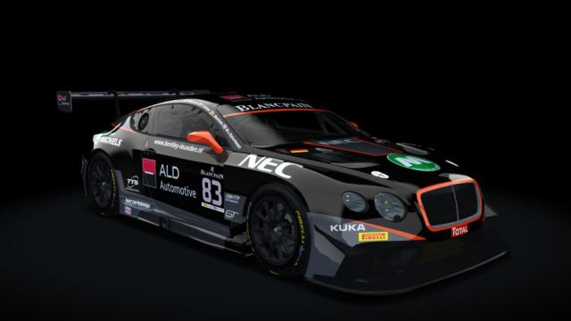 Bentley Continental GT3 для Assetto Corsa