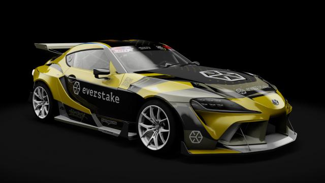 Toyota Supra HGK Eurofighter для Assetto Corsa