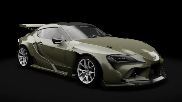 Toyota Supra HGK Eurofighter для Assetto Corsa