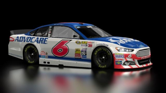 Ford Fusion Nascar для Assetto Corsa