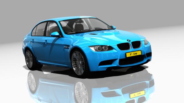 N_Corp | BMW M3 E90 Supercharged ESS Kompresseur x MNBA for Assetto Corsa
