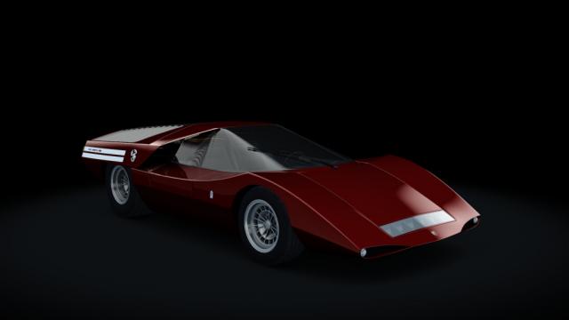Fiat Abarth 2000 Scorpione для Assetto Corsa