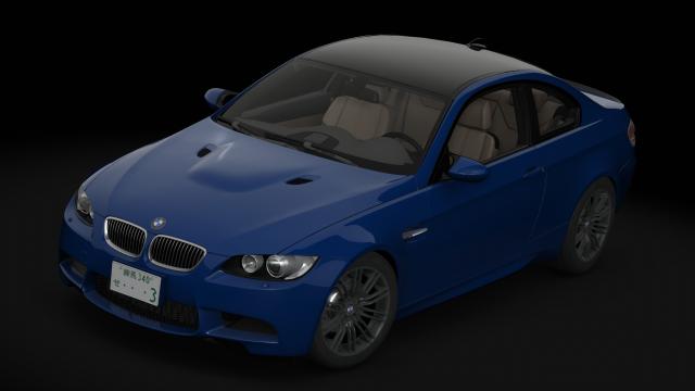 BMW M3 E92 для Assetto Corsa