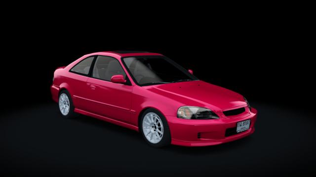 HOTHEAD21 Honda Civic EK Coupe для Assetto Corsa