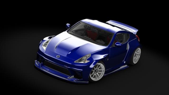 DK Nissan 370z EuroFighter для Assetto Corsa