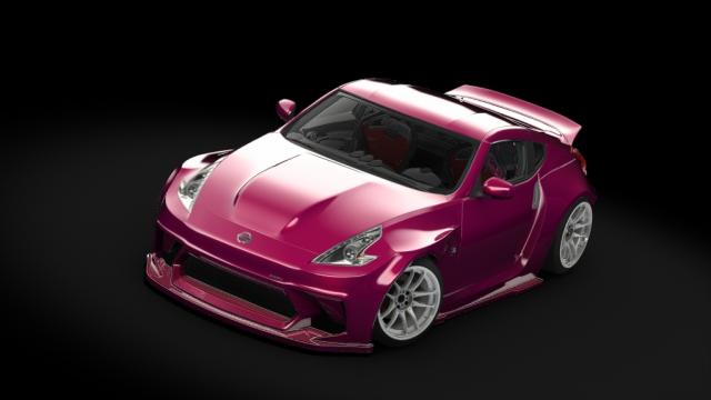 DK Nissan 370z EuroFighter для Assetto Corsa