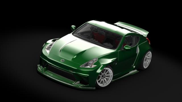 DK Nissan 370z EuroFighter для Assetto Corsa