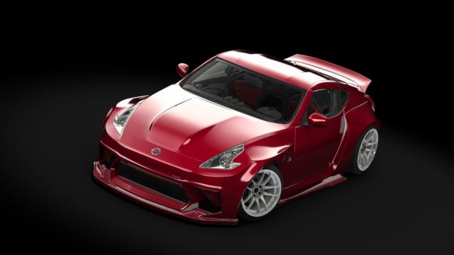 DK Nissan 370z EuroFighter для Assetto Corsa