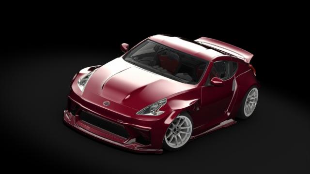 DK Nissan 370z EuroFighter для Assetto Corsa