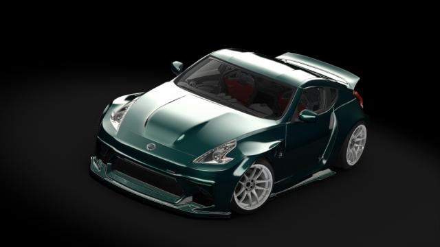 DK Nissan 370z EuroFighter для Assetto Corsa
