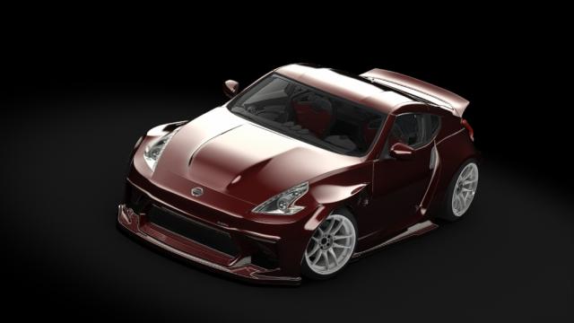 DK Nissan 370z EuroFighter для Assetto Corsa